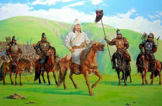 Чингис-хан, основатель империи монгольских кочевников