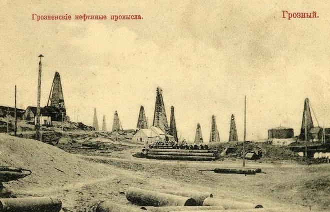 Грозненские нефтяные промыслы начала XX века