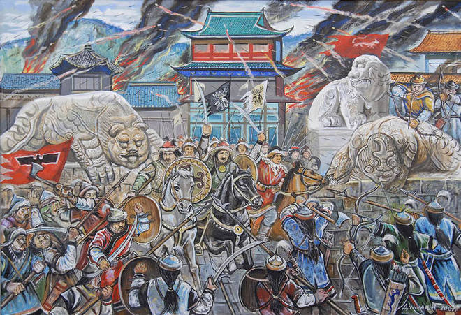 уничтожение монголами государства чжурчжэней