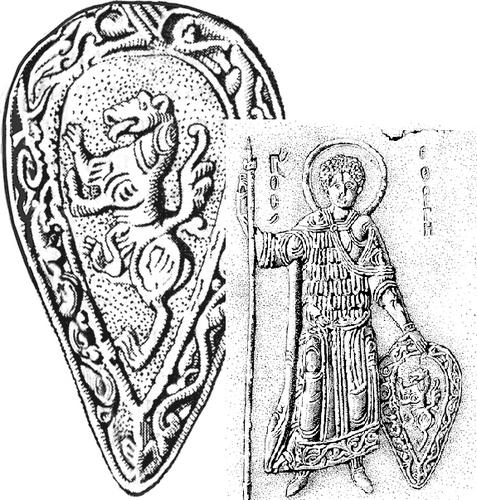 святой Георгий с гербом Владимиро-Суздальских князей