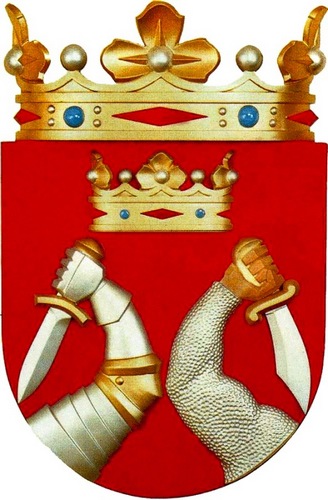 герб Карелии в составе Российской империи 1721 г.